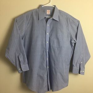 Brooks Brothers small checked Dress Shirt